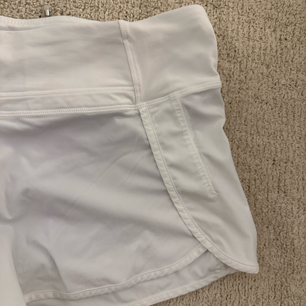 Lululemon White Shorts - Picture 2 of 8